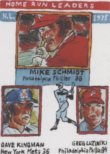 2022 Topps Spotlight 70 II By Andy Friedman - Dave Kingman Greg Luzinski Mike Schmidt #1