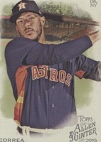 2019 Topps Allen & Ginter - Carlos Correa #351