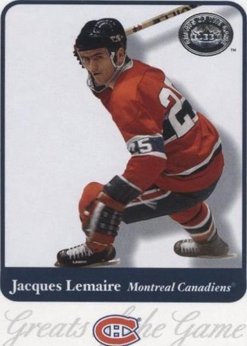 2001-02 Fleer Greats of the Game - Jacques Lemaire #66