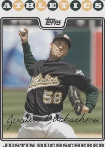 2008 Topps Updates & Highlights - Justin Duchscherer #UH270