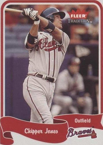 2004 Fleer Tradition - Chipper Jones #141