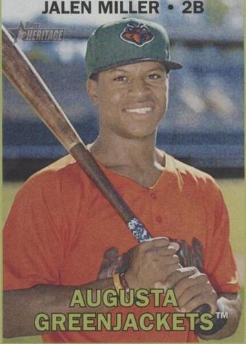 2016 Topps Heritage Minor League Edition - Jalen Miller #82