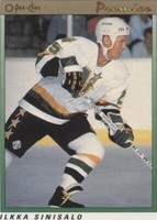 1990-91 O-Pee-Chee Premier - Ilkka Sinisalo #108