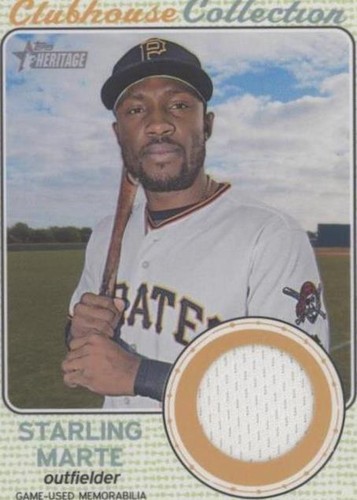2017 Topps Heritage - Starling Marte #CCR-SM