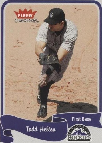2004 Fleer Tradition - Todd Helton #360