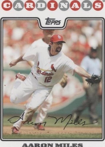 2008 Topps Updates & Highlights - Aaron Miles #UH295