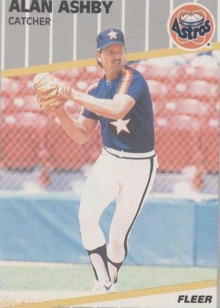 1989 Fleer - Alan Ashby #350