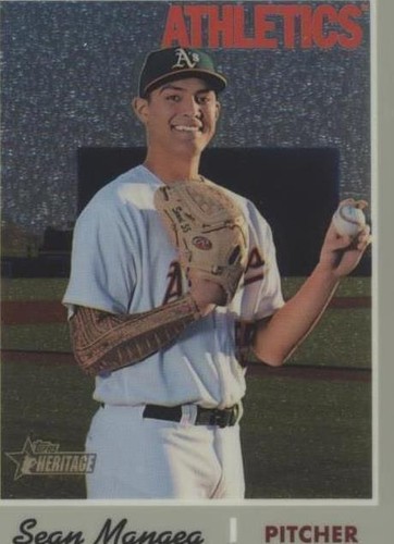 2019 Topps Heritage - Sean Manaea #THC-408