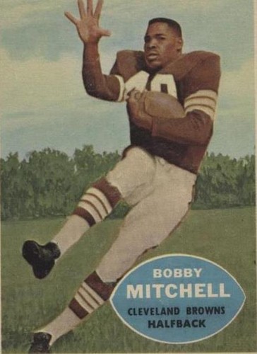 1960 Topps Bobby Mitchell #25