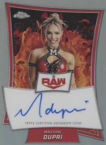2025 Topps Chrome WWE - Maxxine Dupri #RBA-MAX