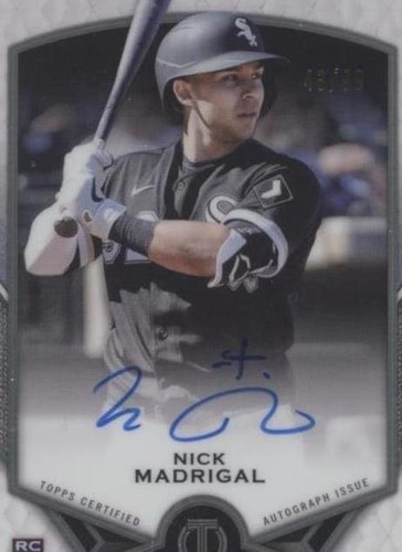 2021 Topps Tribute - Nick Madrigal #LIA-NM