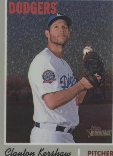 2019 Topps Heritage - Clayton Kershaw #THC-490