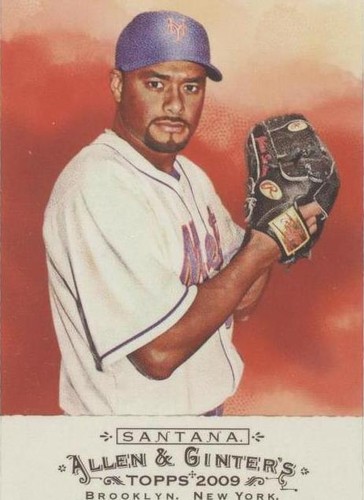 2009 Topps Allen & Ginter's - Johan Santana #210