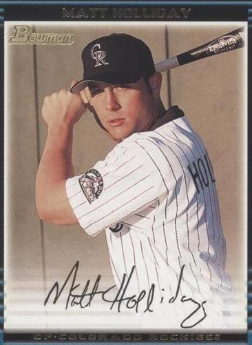 2002 Bowman - Matt Holliday #287