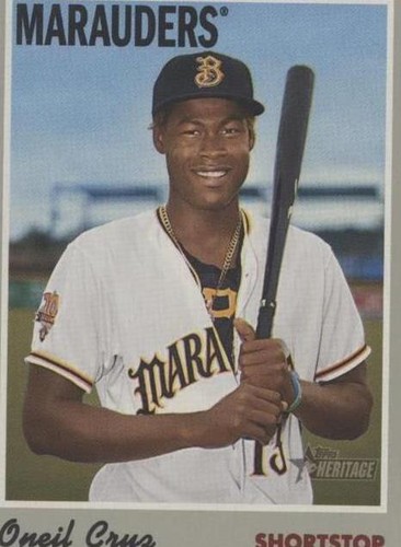 2019 Topps Heritage Minor League Edition - Oneil Cruz #96