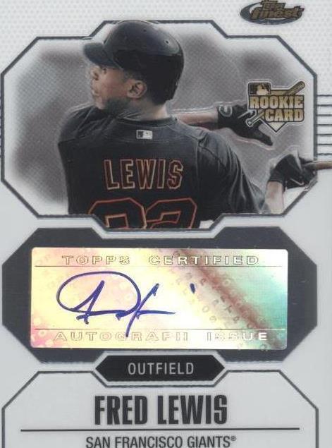 Topps Finest 2007 - Fred Lewis #164