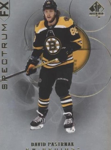2020-21 SP Authentic - David Pastrnak #S-1