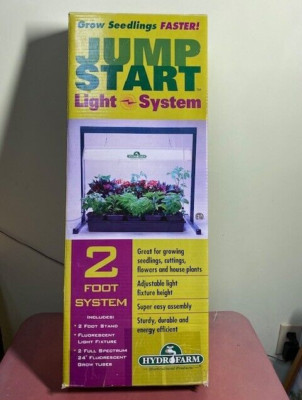 Hydrofarm Jump Start 2 Foot 24'' Florescent Grow Tube Light System