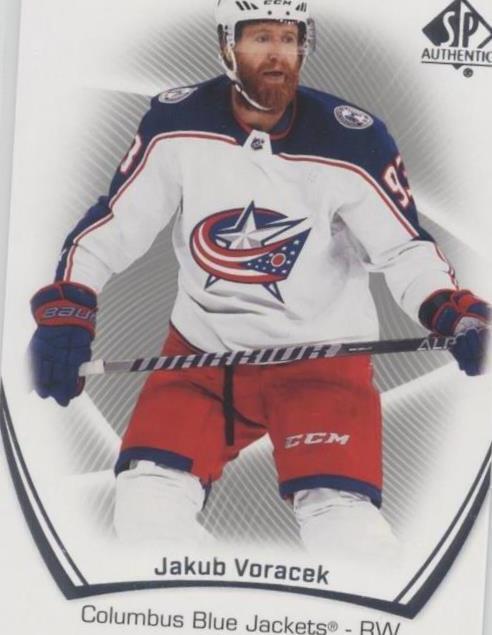 2021-22 SP Authentic - Jakub Voracek #30