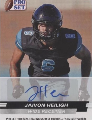 2022 Leaf Pro Set Draft Jaivon Heiligh #PSA-JH2