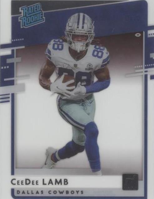 2020 Panini Chronicles - Clearly Donruss Rated Rookie CeeDee 2020 Panini Chronicles - Clearly Donruss Rated Rookie CeeDee