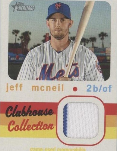 2020 Topps Heritage - Jeff McNeil #CCR-JMC