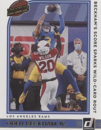 2022 Panini Donruss Odell Beckham Jr. #H-OBJ