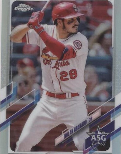 2021 Topps Chrome Update Series - Nolan Arenado #ASG-22