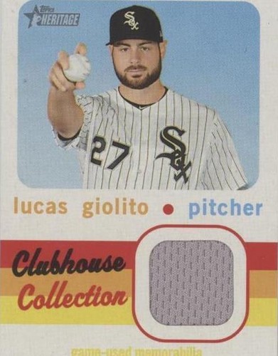 2020 Topps Heritage - Lucas Giolito #CCR-LG