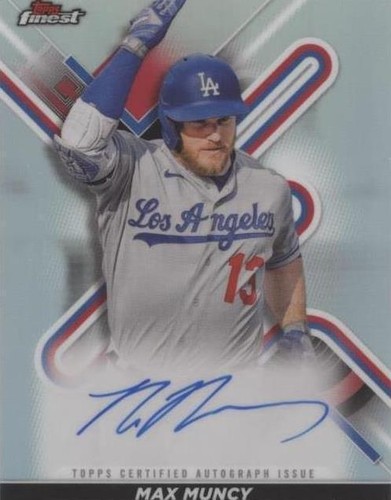 2022 Topps Finest - Max Muncy #FA-MM