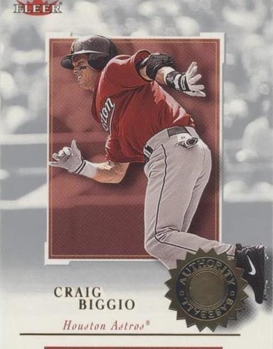 2001 Fleer Authority - Craig Biggio #19