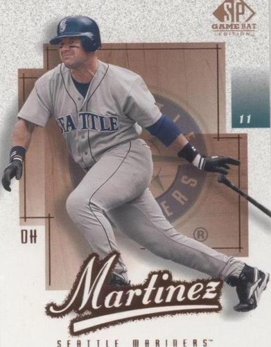 2001 SP Game Bat Edition - Edgar Martinez #19