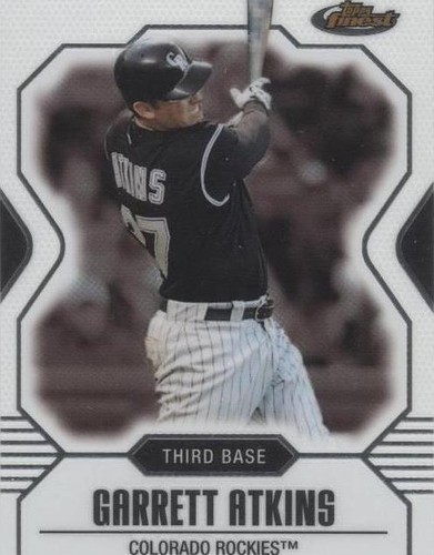 2007 Topps Finest - Garrett Atkins #18