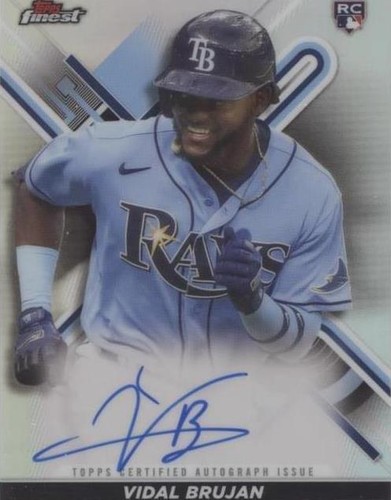 2022 Topps Finest - Vidal Brujan #FA-VB