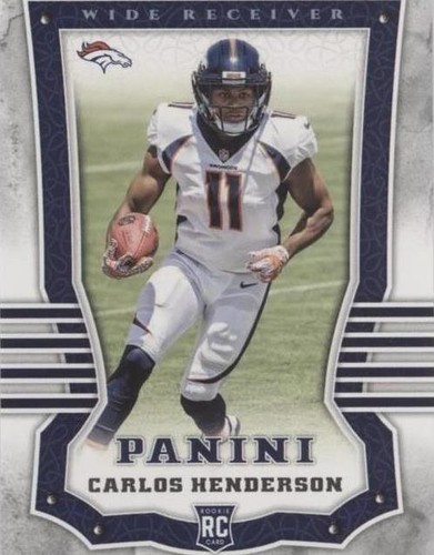 2017 Panini Carlos Henderson #178