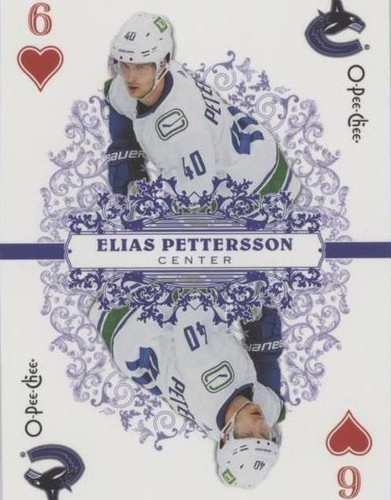 2022-23 O-Pee-Chee - Elias Pettersson #6-HEARTS