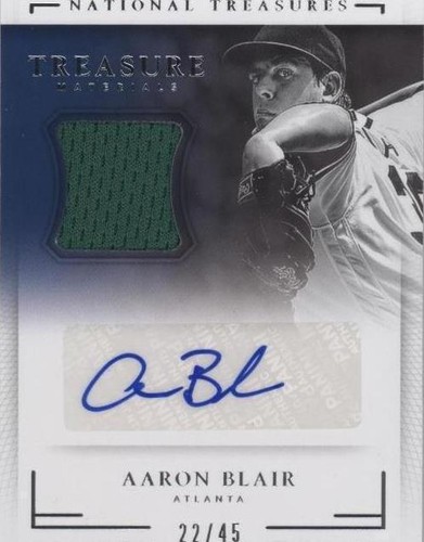 2016 Panini National Treasures - Aaron Blair #TSM-AB