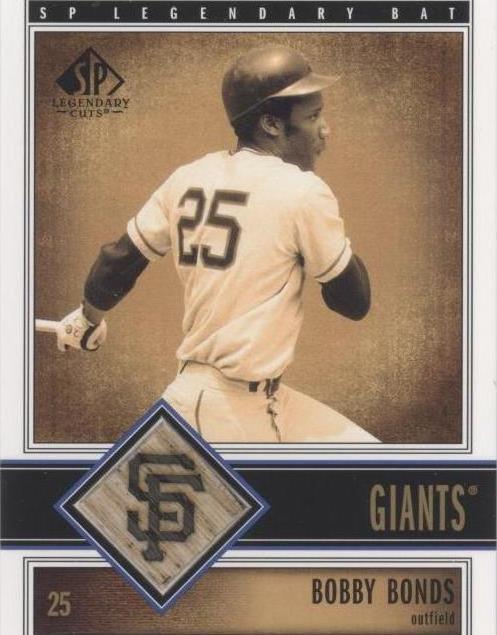 2002 SP Legendary Cuts - Bobby Bonds #B-BBO