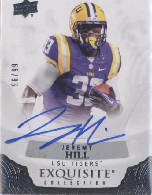 2013 Exquisite Collection Jeremy Hill #ER-HJ