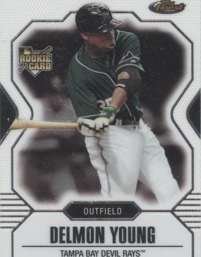 2007 Topps Finest - Delmon Young #150