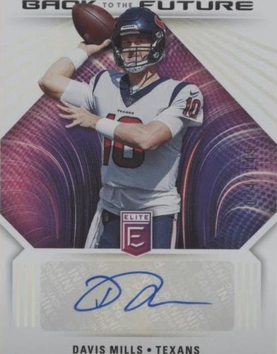 2022 Panini Donruss Elite Davis Mills #BFS-DM