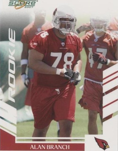 2007 Score Alan Branch #365