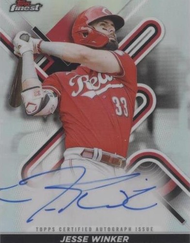2022 Topps Finest - Jesse Winker #FA-JWI