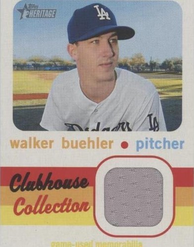 2020 Topps Heritage - Walker Buehler #CCR-WB