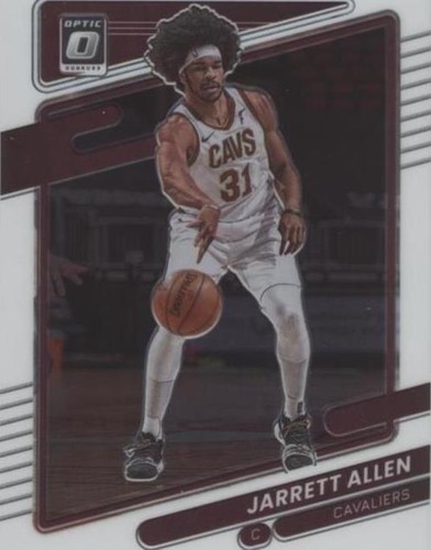 Jarrett Allen 2021-22 Panini Prizm Green Wave #209 Cavaliers