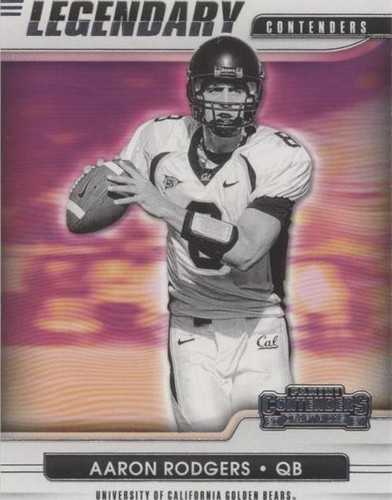 2021 Panini Contenders Draft Picks Aaron Rodgers #3