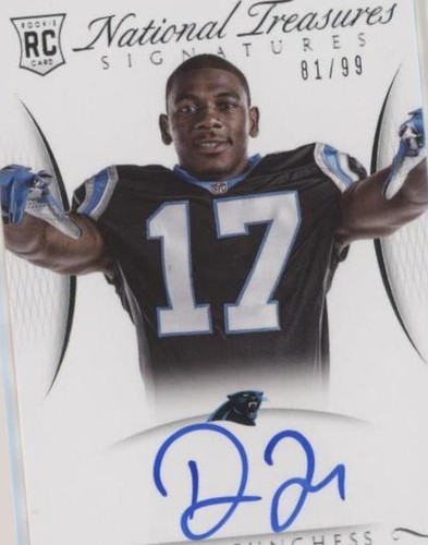 2015 Panini National Treasures Devin Funchess #RSR-DF