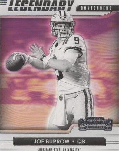 2021 Panini Contenders Draft Picks Joe Burrow #12