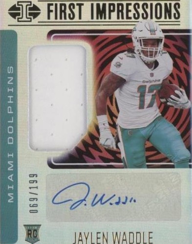 2021 Panini Illusions Jaylen Waddle #108