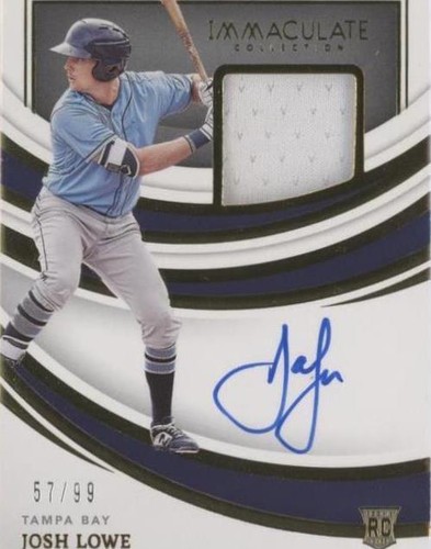 2022 Panini Immaculate Collection - Josh Lowe #IMA-JL